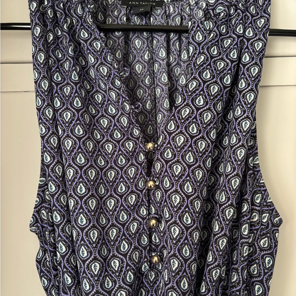 Ann Taylor Patterned Dress